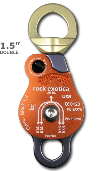 美國 rock exotica Omni-Block 1.5" Single Pulley 1.5 萬向雙滑輪 P51D 美國 rock exotica Omni-Block 1.5" Single Pulley 1.5 萬向雙滑輪 P51D